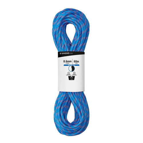 





Double climbing and mountaineering rope 8.6 mm x 60 m - RAPPEL 8.6