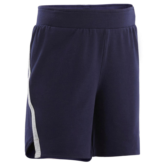 





Kids' Breathable Adjustable Shorts 500 - Navy Blue, photo 1 of 4