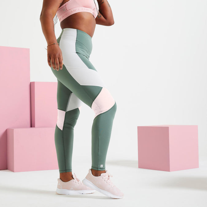 





High-Waisted Shaping Fitness Leggings - Color Block, photo 1 of 5