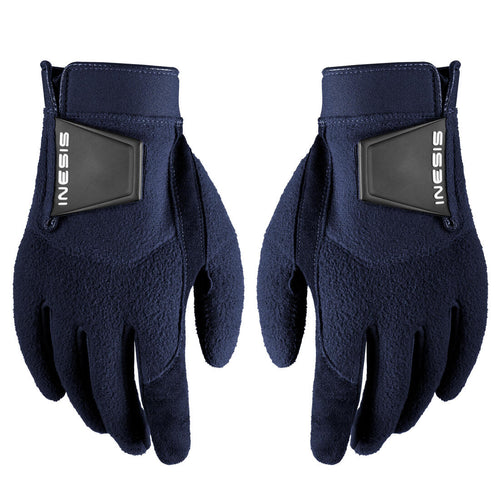 





Women's golf pair of winter gloves - CW navy blue