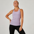 Women's Slim-Fit Fitness Crew-Neck Tank Top 500