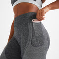 High-Waisted Seamless Fitness Leggings with Phone Pocket