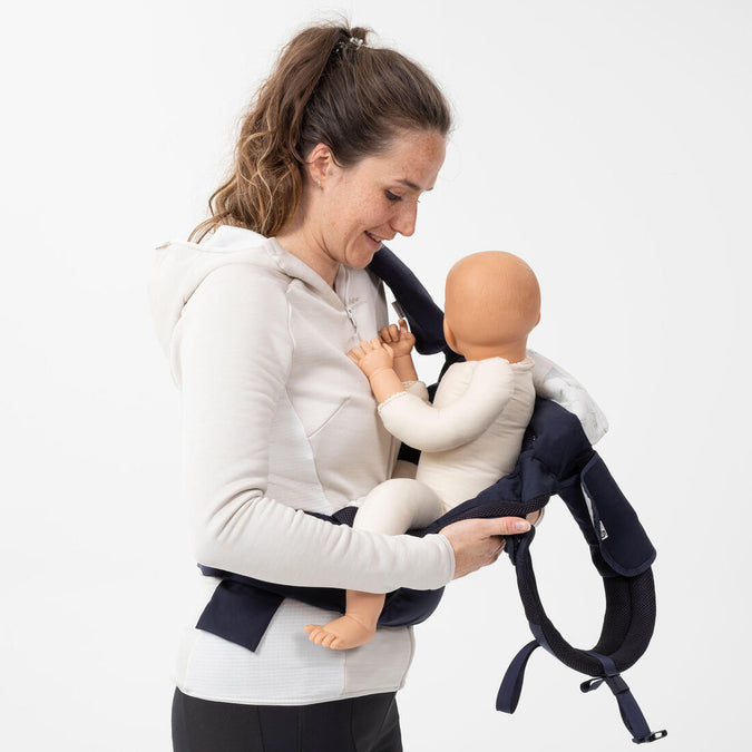 





Physiological Baby Carrier from 9 months to 15 kg - MH500 Navy Blue, photo 16 of 35