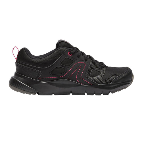 





Women's Active Walking Shoes HW 100 - black/pink