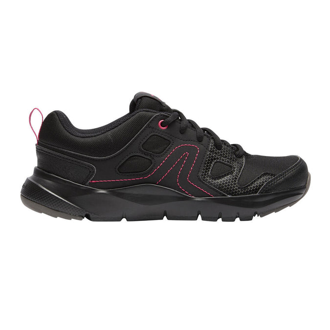 





Women's Active Walking Shoes HW 100 - black/pink, photo 1 of 7