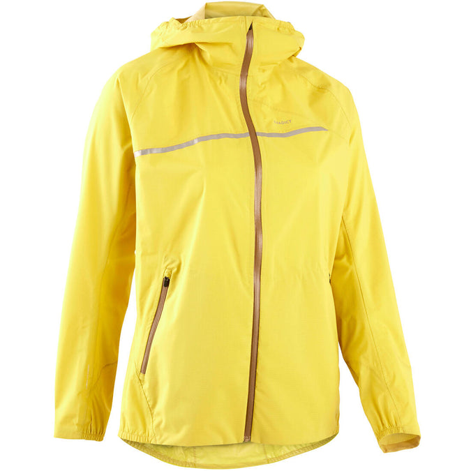 





Women's Running & Trail Running Waterproof Jacket KIPRUN Run 500 Rain - Yellow, photo 1 of 11