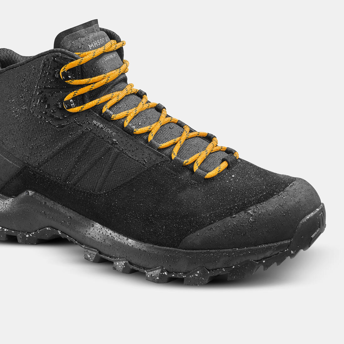Men's Waterproof Mountain Walking Shoes - MH500 Mid