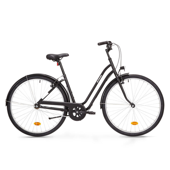 





CITY BIKE ELOPS 100 LOW FRAME - Black, photo 1 of 13