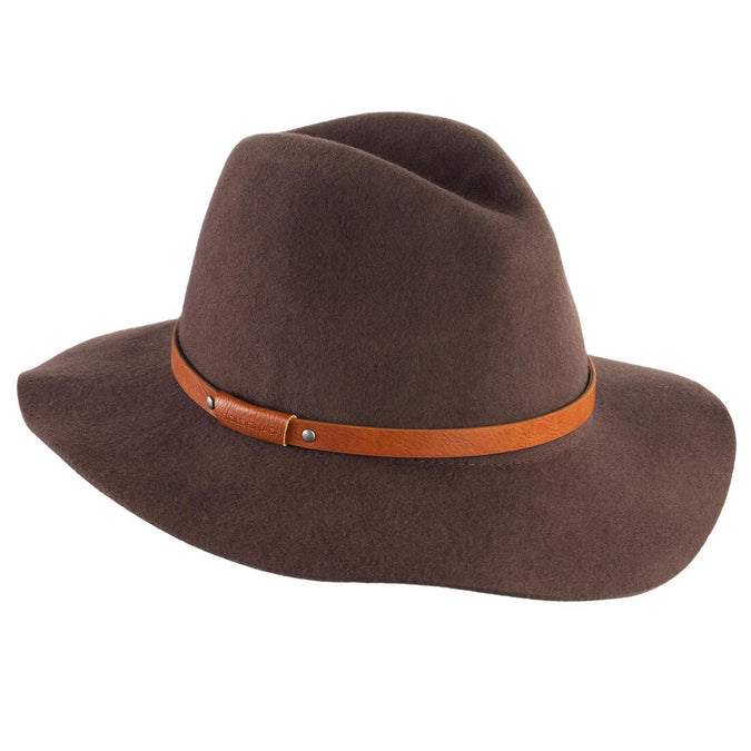 





WOMEN’S WOOL FELT HUNTING HAT 500 - BROWN, photo 1 of 5