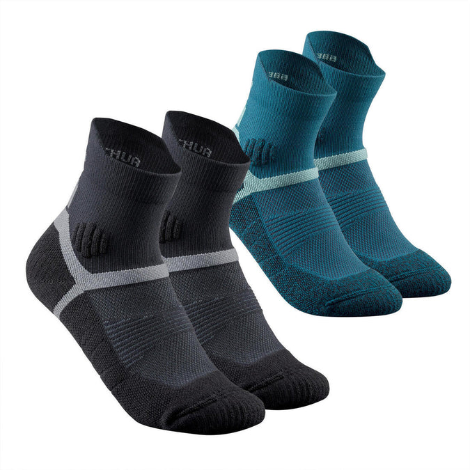 





2 pairs of kids’ mid-height king socks MH500, photo 1 of 5