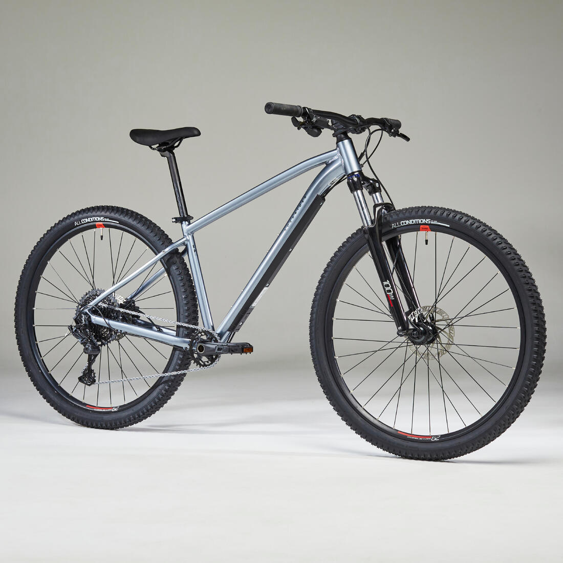 29" Touring Mountain Bike Explore 520 - Grey / Red