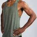 Men's Breathable Performance Weight Training Stringer Tank Top