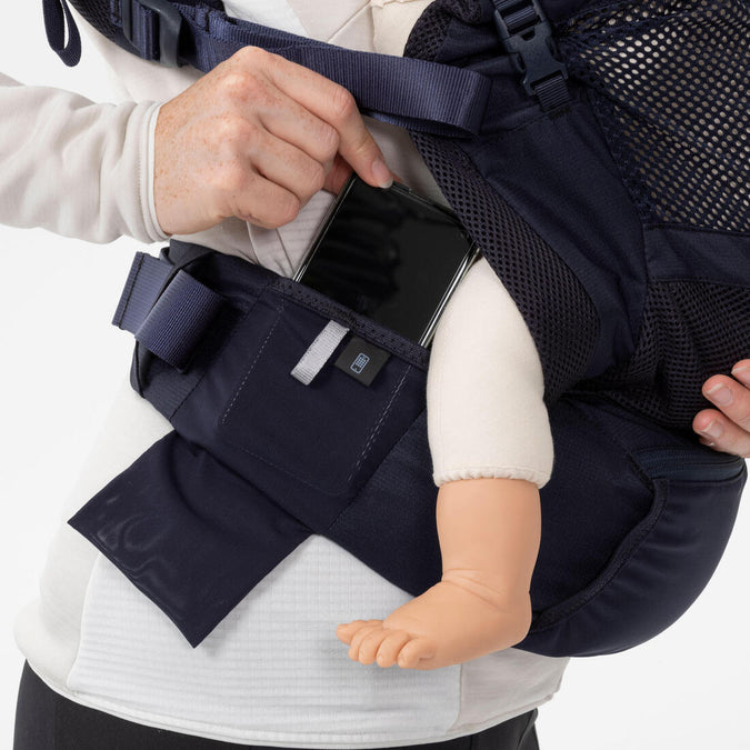 





Physiological Baby Carrier from 9 months to 15 kg - MH500 Navy Blue, photo 9 of 35