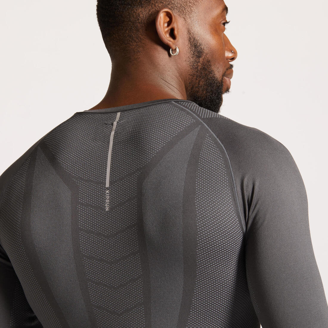 KIPRUN SKINCARE MEN'S RUNNING WINTER BREATHABLE LS TEE-SHIRT