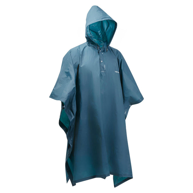 





Adult Hiking Rain Poncho 50 - 10 L - blue, photo 1 of 14