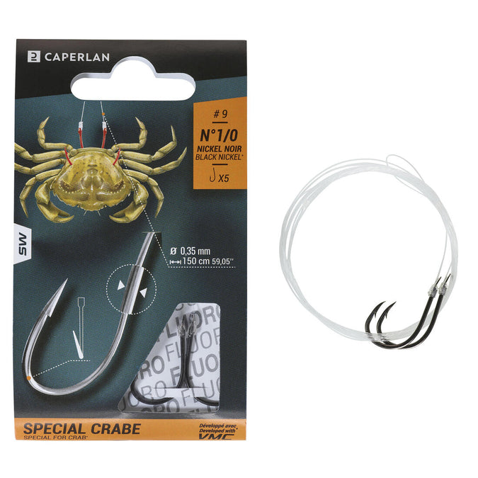 





SWSHKFLOCB spade-end hooks to line especially designed for sea fishing with crab, photo 1 of 2