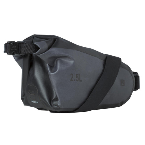 





2.5 Cycling Watertight Saddle Bag - Black