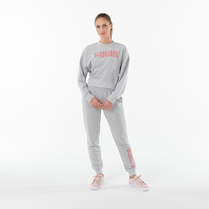 





Women's Slim-Fit Cotton Fitness Bottoms - Grey, photo 1 of 12