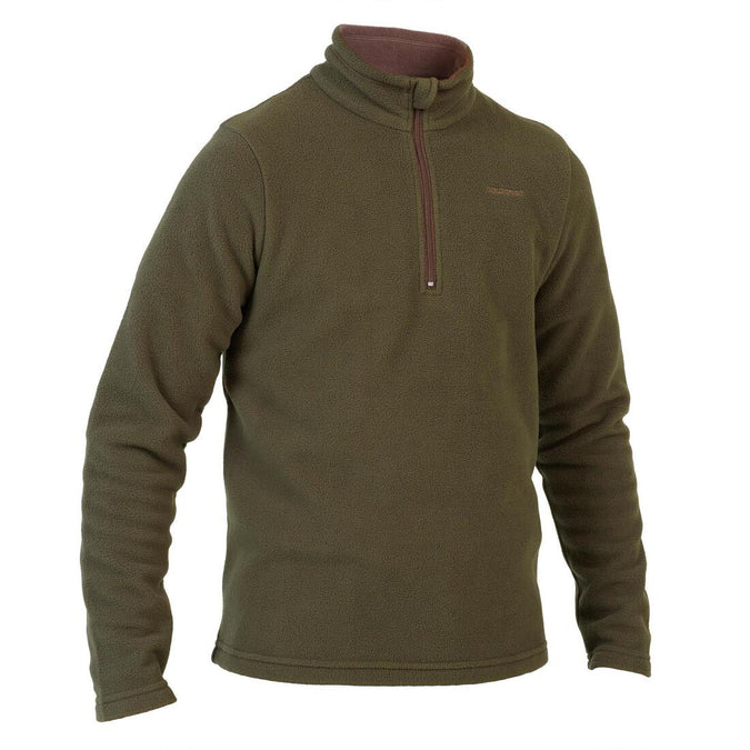 





Kids' Half Zip Fleece - Deep Khaki, photo 1 of 3