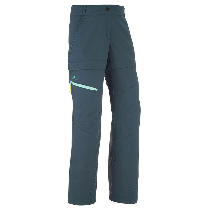 





Kids’ Modular Hiking Trousers MH500 KID Aged 7-15 Turquoise, photo 1 of 10