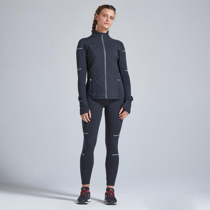 





KIPRUN WARM WOMEN'S WINTER RUNNING JACKET BLACK, photo 1 of 8