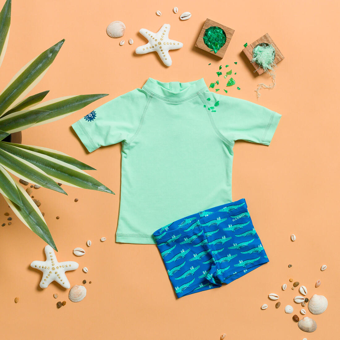 Baby UV-Protection Short Sleeve T-Shirt