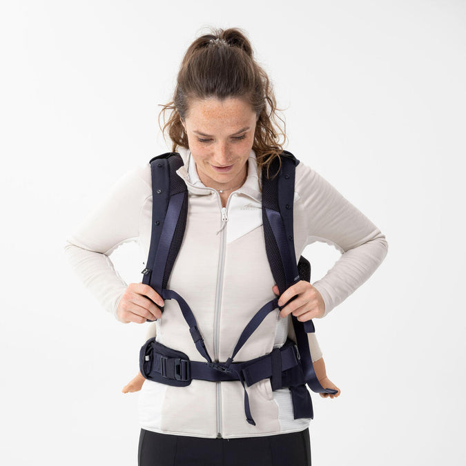





Physiological Baby Carrier from 9 months to 15 kg - MH500 Navy Blue, photo 22 of 35