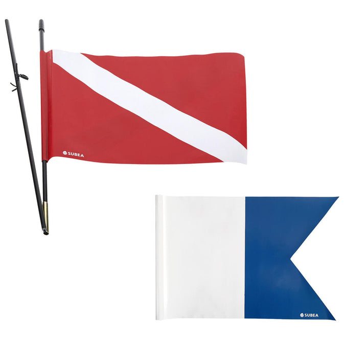 





Pole + Dive Flag for Subea Spearfishing SMB Backpack or Float Board, photo 1 of 3