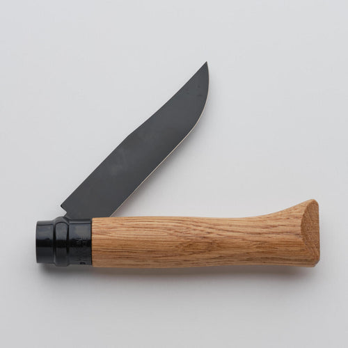 





Folding knife 8.5 cm Stainless steel Opinel No. 8 Black Oak