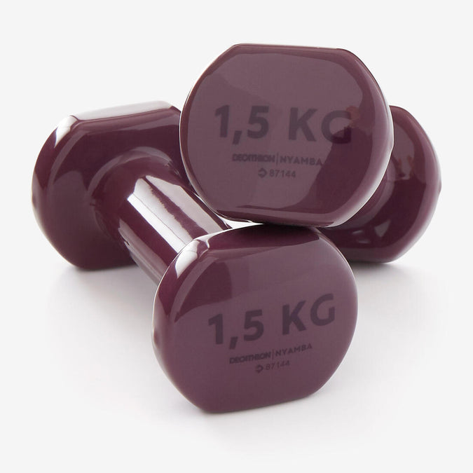 





Fitness 1.5 kg Dumbbells Twin-Pack - Burgundy, photo 1 of 5