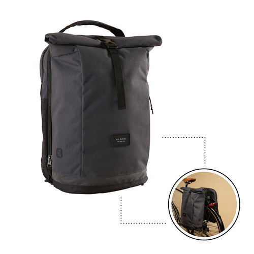 





Cycling Double Pannier Rack Backpack 27L