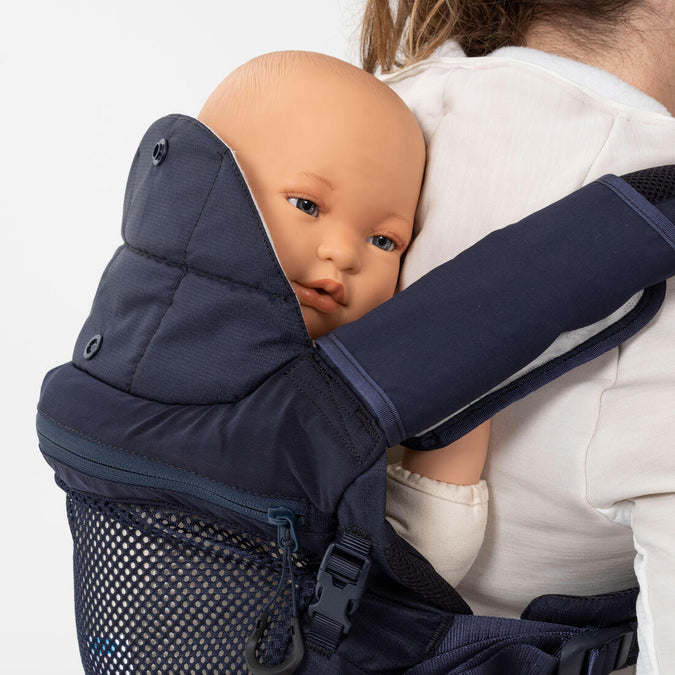 





Physiological Baby Carrier from 9 months to 15 kg - MH500 Navy Blue, photo 17 of 35