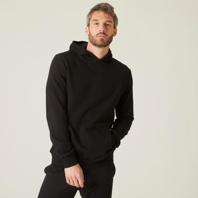 





Men's Crew Fitness Hoodie 100 - Black, photo 1 of 7