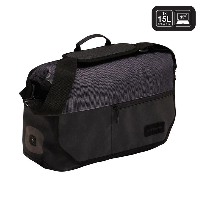 





500 Bike Messenger Bag 15L - Black, photo 1 of 10