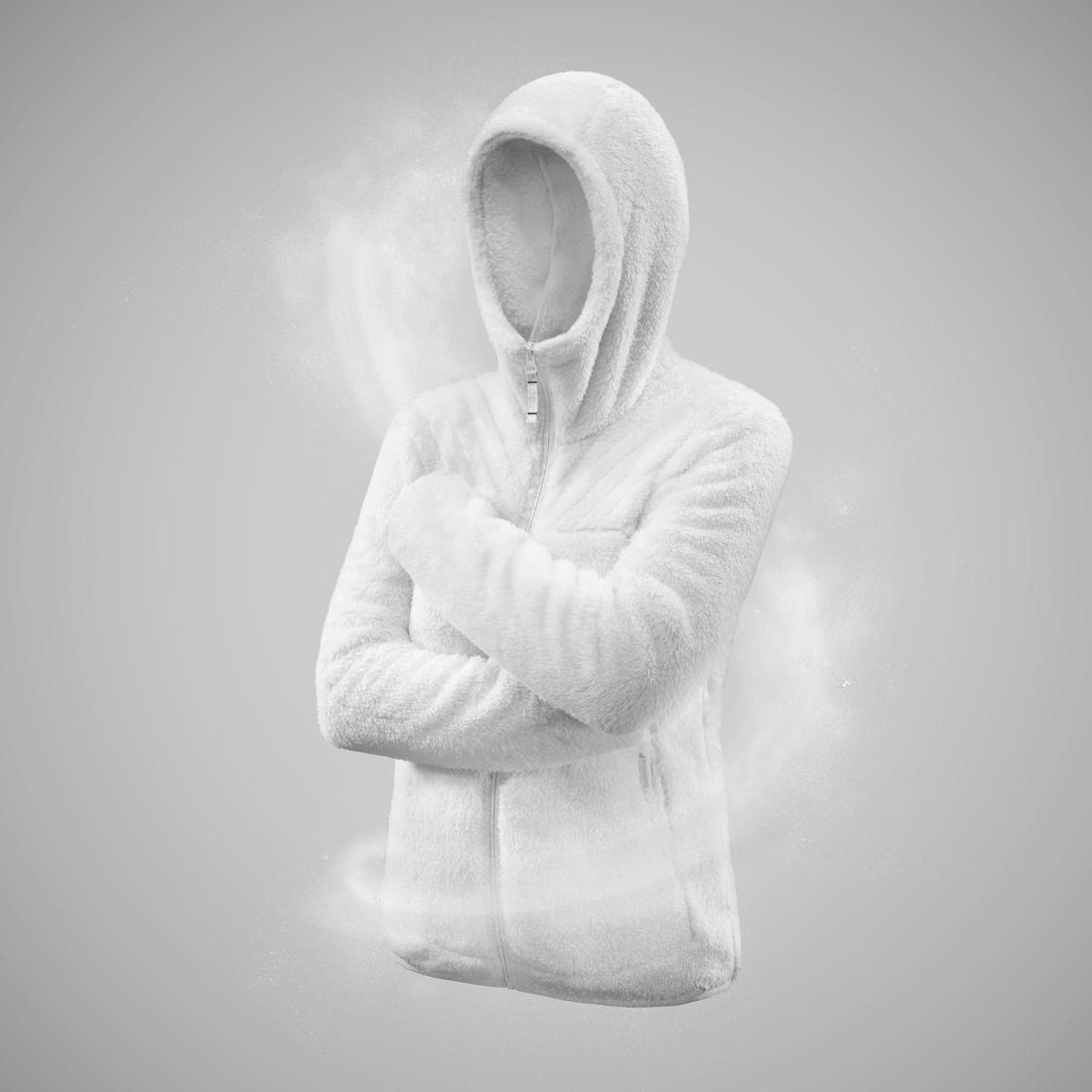 SH100 Women’s ultra-warm snow hiking fleece jacket