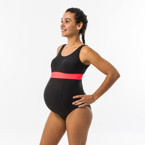 Women's 1-piece loose Aquafit swimsuit shorts Sofi Lica Black Khaki