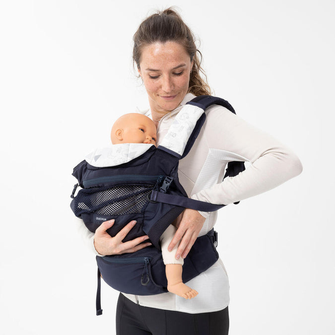 





Physiological Baby Carrier from 9 months to 15 kg - MH500 Navy Blue, photo 29 of 35