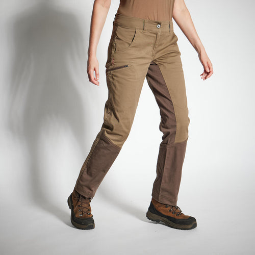 





Women’s breathable hunting trousers 500 brown