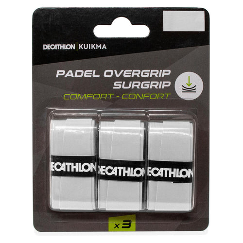 





Padel Overgrip Comfort Tri-Pack - White