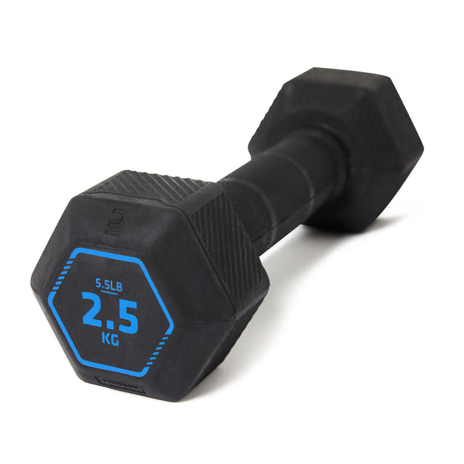 





2.5 kg Cross Training and Weight Training Hexagonal Dumbbell - Black, photo 1 of 4