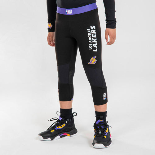 





Kids' Basketball 3/4 Leggings 500 - NBA Los Angeles Lakers