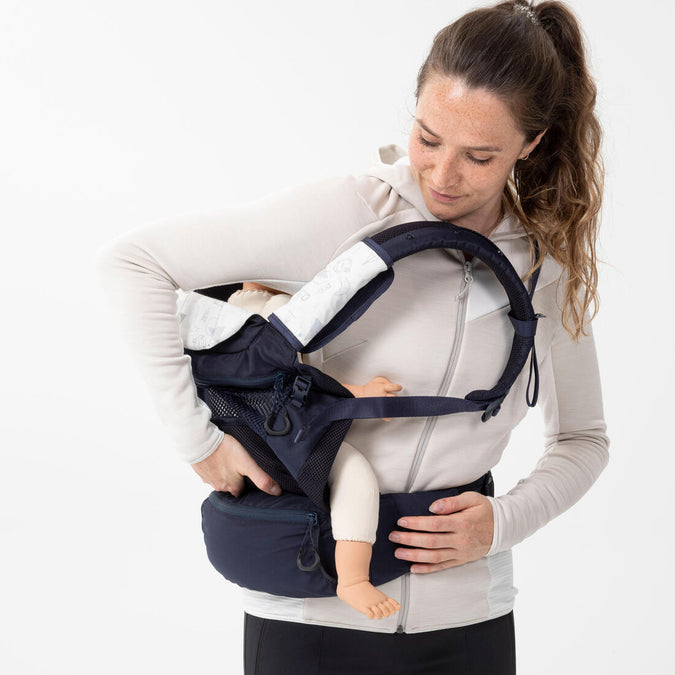 





Physiological Baby Carrier from 9 months to 15 kg - MH500 Navy Blue, photo 26 of 35