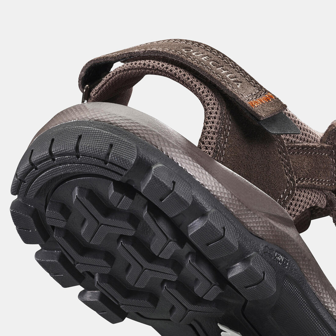 Men's leather walking sandals - NH120