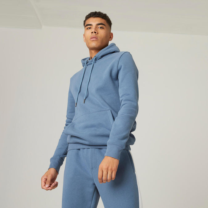 





Men's Long Hoodie Warm 500 - Storm Blue, photo 1 of 6