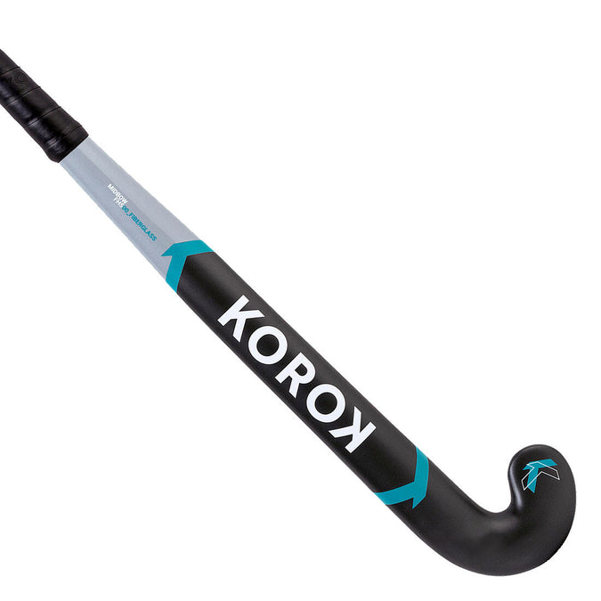 





Kids' Fibreglass Mid Bow Field Hockey Stick FH500 - Grey/Turquoise, photo 1 of 14