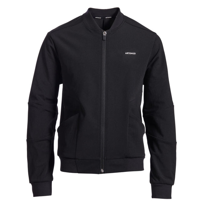 





Boys' Tennis Jacket TJK500 - Black, photo 1 of 9