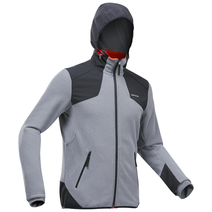 





Men's hiking warm fleece jacket - SH500 MOUNTAIN, photo 1 of 9