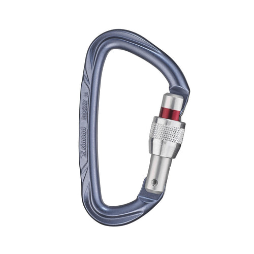 





CLIMBING AND MOUNTAINEERING SCREWGATE CARABINER - ROCKY M POLISHED