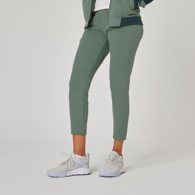 





Women's Fitness 7/8 Jogging Bottoms 520 - Green, photo 1 of 5