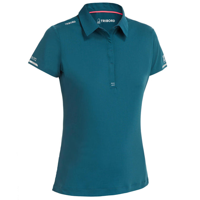 





Women’s Sailing Short Sleeve Polo Shirt Race - Petrol, photo 1 of 7